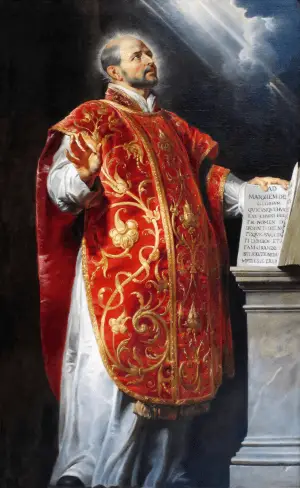 painting of Ignatius of Loyola