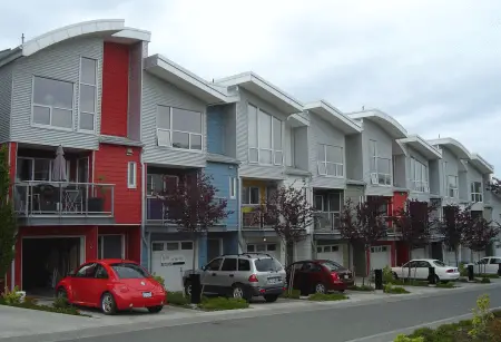 modern-style townhouses