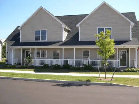 duplex in a small town