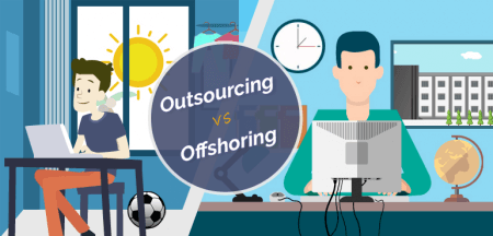 Outsourcing and offshoring comparison