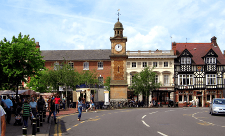 A town street