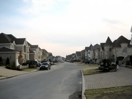 suburban street