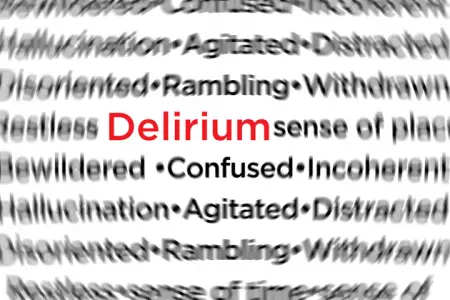 Delirium depicted