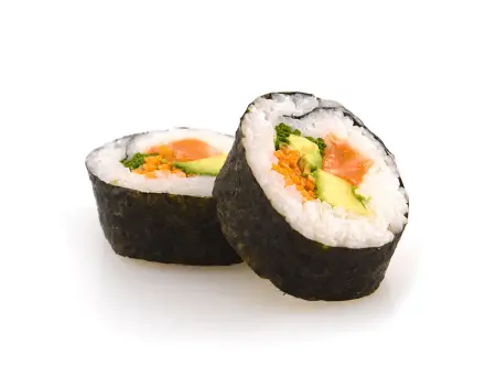 Roll or maki sushi