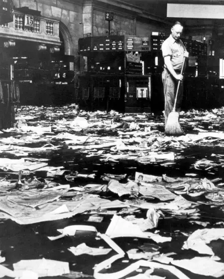 deserted Berlin Stock Exchange