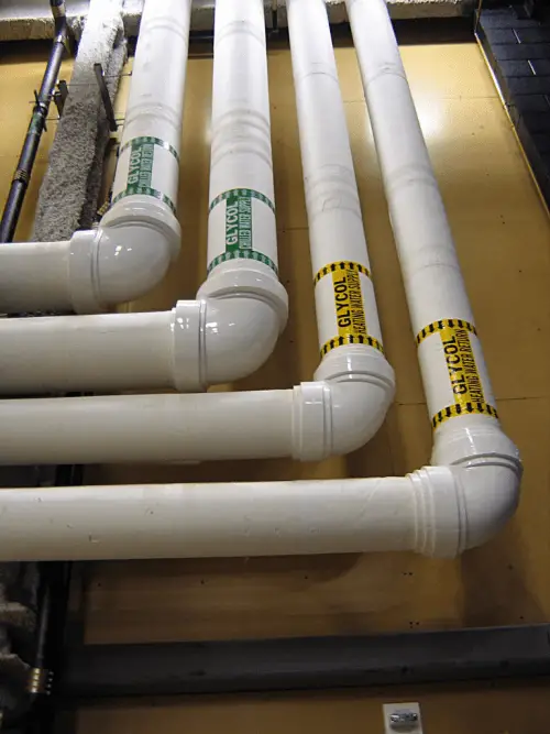 PVC pipes