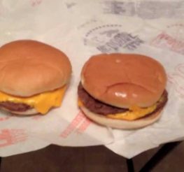 Difference between Double Cheeseburger and McDouble