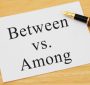 Difference Between Between and Among