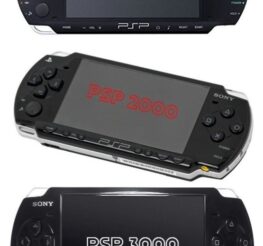 Difference Between PSP 1000, PSP 2000 and PSP 3000